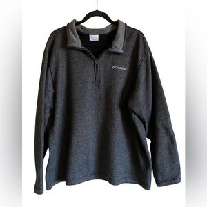 Men’s COLUMBIA 1/4 Zip Pullover Sweater Top XXL